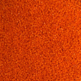 Miyuki Delica 11/0 Seed Beads - Glass Beads Bulk 5 Grams & Size 1.6mm 1000 Pieces Glass Seed Beads Dark Orange (DB722)
