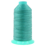Mandala Crafts Size 277 840D T270 Bonded Nylon Thread - Aquamarine 800 YDs Tex 270 Heavy Duty Sewing Threads for Leather, Jeans,