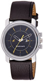 Fastrack Economy Analog Black Dial Men'S Watch Nm3039Sl02 / Nl3039Sl02