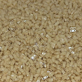Miyuki Half Tila Beads - 2 Hole Rectangle Beads, 5x2.3x1.9 mm, 5 Grams Glass Beads Dark Cream (HTL593)