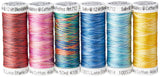 Sulky Sampler 12wt Cotton Petites, Most Popular Blendables Assortment, 6Pack