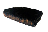 Plutus Brands Fancy Mink Throw Pillow, 90 X 90, Light/Dark Brown