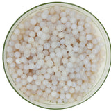 WHNKFB 8mm 50PCS Natural White Agate Round Beads, Banded Loose Stone Beads for Jewelry Making Craft - 4mm 6mm 8mm 10mm Options w