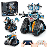 DOLIVE Robot Toys for Kids Ages 8-14, Remote & App-Controlled 3 in 1 STEM Robotics Set for Kids, Creative Birthday for Boys Girl