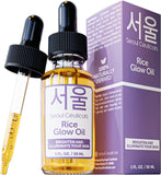 SeoulCeuticals Rice Bran Oil for Skin - Korean Skin Care Facial Glow Oil With Squalane & Vitamin E - Cruelty Free K Beauty Skinc
