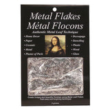 Speedball 10010 Mona Lisa Silver Flakes Composition Metal Leafing Flakes 3 Gram Pack