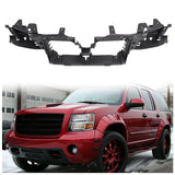 HECASA Header Panel Compatible with 2002-2009 GMC Envoy XL XUV Isuzu Ascender Grille Headlamp Mounting Nose Header Panel Plastic