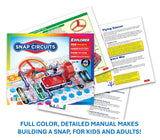 Snap Circuits Jr. Sc-100 Electronics Exploration Kit, Over 100 Projects, Full Color Project Manual, 28 Parts, Stem Educational T