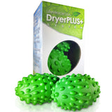 DryerPlus Dryer Balls XL | The BEST Made Reusable Non Toxic Laundry Softener & Wrinkle Release | Replaces Fabric Softener Liquid