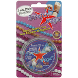 Pepperell 0.7mm Stretch Magic Bead and Jewelry Cord, 5m, Black (SMF35)