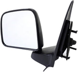 Dorman 955-223 Driver Side Manual Door Mirror - Folding Compatible with Select Ford Models, Black