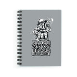 Plan To Gift Notebook Unruled Army Feel Notebook Wire Bound Spiral Printed Pages:160 (Size A5)