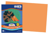 SunWorks Construction Paper, Yellow-Orange, 12 x 18, 50 Sheets