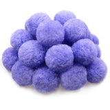 TOAOB 30pcs Large Pom Poms 2 Inch Light Purple Craft Fuzzy Pompoms Balls for DIY Arts and Crafts Projects Home Decorations