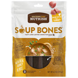 Rachael Ray Nutrish Soup Bones Dog Treats, Real Turkey & Rice Flavor, 3 Bones (Pack of 8)