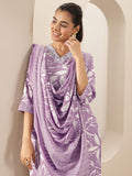 Libas Women'S Cotton Blend Kurta Sets (99700_Mauve_M)