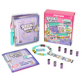 STICKI Rolls Sticki Book - The Original Wearable Shareable Toy Sticker Bracelet + Collection Book | Includes 120 Mini Stickers |