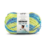 Bernat BABY BLANKET BB Handsome Guy Yarn - 1 Pack of 10.5oz/300g - Polyester - #6 Super Bulky - 220 Yards - Knitting/Crochet