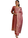 Libas Women'S Pure Silk Kurta Set (487290R