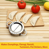 Best Utensils Stainless Steel Ravioli Mold Pierogi Dumpling Maker Wrapper Pastry Dough Cutter Kitchen Accessories (S: DIA. 3 inc