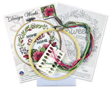 Design Works Crafts Janlynn Counted Cross Stitch Kit, Home Sweet Home, By The Yard