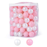 Heopeis Ball Pit Balls Crawl Balls Crush Proof Plastic Ball for Infant Ball Pit Children's Toy Balls Pearl Ocean Balls, 2.2inche