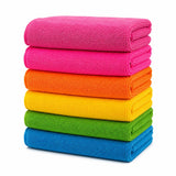 Handy Housewares Multicolor Microfiber Cleaning Cloths Set of 6