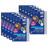 Tru-Ray Construction Paper, Gray, 9 x 12, 50 Sheets Per Pack, 10 Packs
