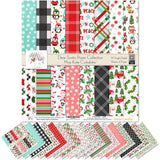 Pattern Paper Pack Dear Santa Christmas Scrapbook Premium Specialty Paper SingleSided 12x12 Collection Includes 16 Shee