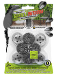 Slipstick GorillaOutdoor Berber Furniture Feet Pads with Clear Sleeve Sock (8 Pack) Outdoor Furniture Sliders for Round & Square