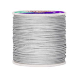 Mandala Crafts Strings Lift Cords - Roman Shades Cord Gray 1.5mm Nylon Cord - 109 Yds Braided Nylon String
