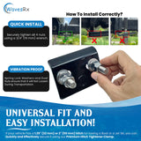 WAVESRX Trailer Anti Rattle Hitch Tightener Clamp for 1.25 and 2 - Stainless Steel Hitch Stabilizer 2 inch Antisway Clamp &