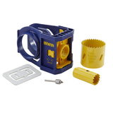 IRWIN Tools Door Lock Installation Kit, BiMetal (3111002), Blue