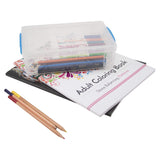 Advantus Super Stacker Pencil Box, Large, Clear