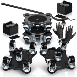 Furniture Movers with Wheels - Set of 4 Heavy Duty Furniture Lifter Tool with 2000 lbs Load Capacity, Easy Sliders Dolly for Mov