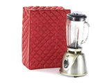 Covermates Keepsakes Blender Cover Dust Protection Stain Resistant Washable Appliance Cover, Red