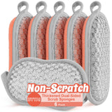 Kitchen Sponges for Washing Dishes, 1 Inch Thick DualSided Dish Sponge