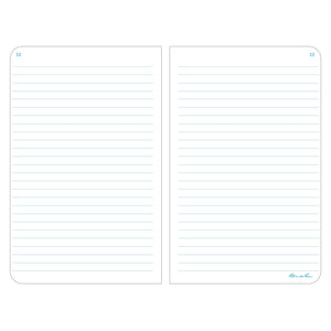 Rite In The Rain Weatherproof Hard Cover Notebook, 4.75 X 7.5X 0.625, Yellow Cover, Journal Pattern (No. 390F)