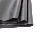 Wento Soft PU Fabric Leather 1 Yard 54 x 36 Pleather, 1.1mm Thick Faux Leather Fabric, Black Vinyl Upholstery Material