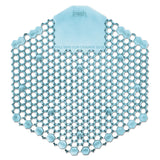 Fresh Products 3WDS60OMIBX Wave 3D Urinal Deodorizer Screen Blue Ocean Mist Fragrance 10 Screens/Box