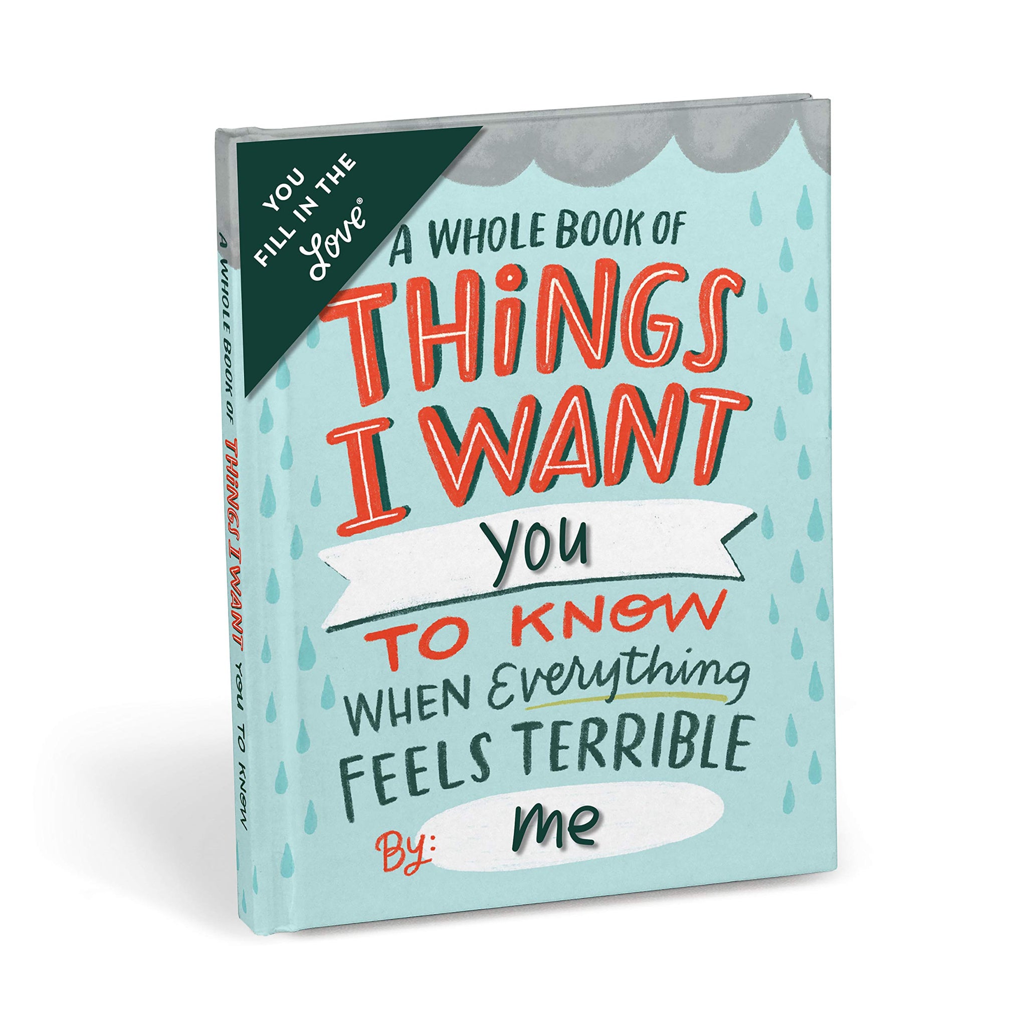 Em & Friends Feels Terrible Book Fill In The Love Fill-In-The-Blank Book Gift Journal, 4.10 X 5.40-Inches