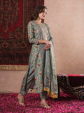 Anni Designer Women'S Cotton Blend Straight Printed Kurta With Pant & Dupatta (Sanghvi Green_M_Green_Medium),Green,M,,,