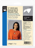 Dritz 3/8 Covered Setin Shoulder Pads 2/Pkg, White
