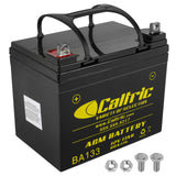 Caltric Agm Battery Compatible with Yamaha Viking Vi Yxc700 2015 2016 2017 2018 2019