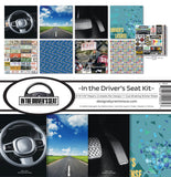 Reminisce In The DriverS Seat Scrapbook Collection Kit White