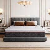 Marsail 6 Inch Queen Size Mattress, Cooling Gel Memory Foam, Fiberglass Free Breathable Cooling Bed Twin Mattress, Medium-Firm i