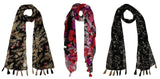 Ms Fashion WomenS Printed Georgette Stole (Multicolour)