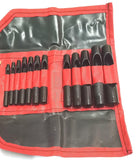 Tunir Jet Leather Hole Punch Set (1,2,3,4,5,6,7,8,10,12,14,16)