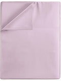 Cal King Size Flat Bed Sheet - Hotel Luxury Single Flat Sheet Only - Wrinkle Free & Fade Resistant Flat Sheet - Extra Soft Comfy and Breathable Sheet for Women & Men - Light Lavender Flat Sheet Only-New