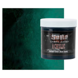 Soho Urban Artist Heavy Body Acrylic Paint - 500 ml Jar - Phthalo Green (Blue Shade) - Thick, Rich Color, Excellent Coverage, Pr